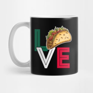 Cinco De Mayo Taco Love Mexican Food Mug